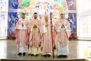 Diocese ganha três neossacerdotes